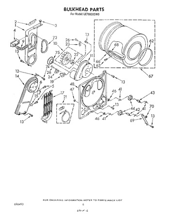 Diagram for LE7000XSW0