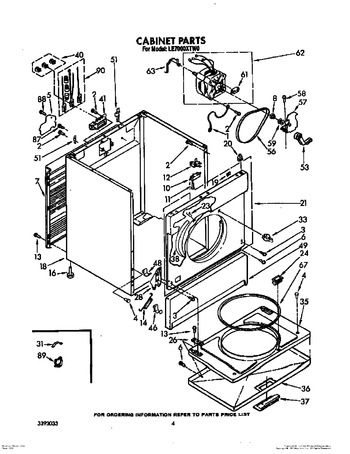 Diagram for LE7000XTG0