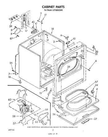 Diagram for LE7080XSW0