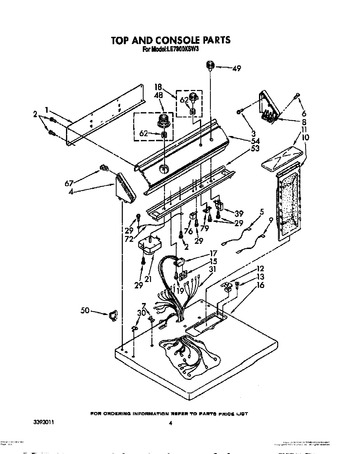 Diagram for LE7800XSW3