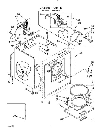 Diagram for LE8860XWQ0