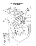 Diagram for 02 - Top And Console, Lit/optional