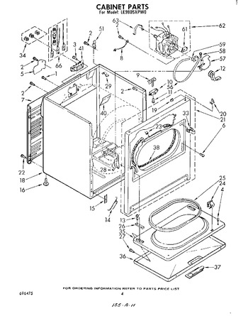 Diagram for LE9805XPW0