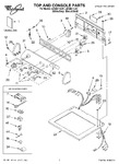 Diagram for 01 - Top And Console Parts