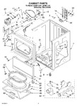 Diagram for 02 - Cabinet Parts