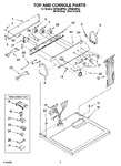 Diagram for 02 - Top And Console Parts