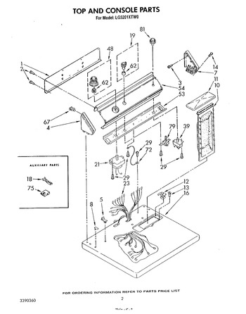 Diagram for LG5201XTF0