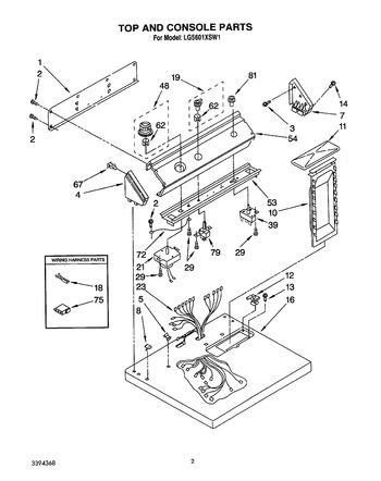 Diagram for LG5601XSW1