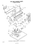 Diagram for 02 - Top And Console , Literature And Optional