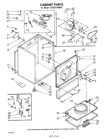 Diagram for LG5921XMW2