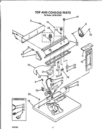 Diagram for LG7681XSN3