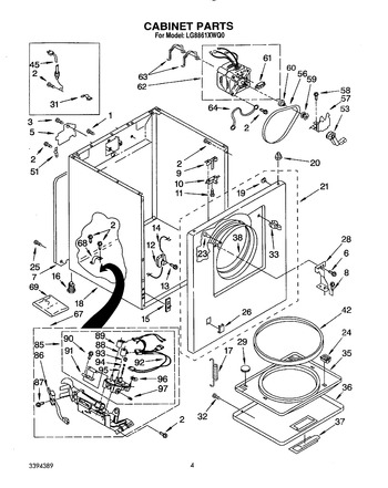 Diagram for LG8861XWQ0