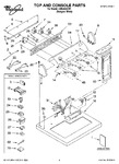 Diagram for 01 - Top And Console Parts