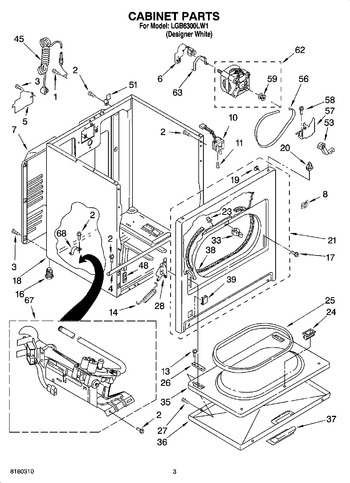 Diagram for LGB6300LW1