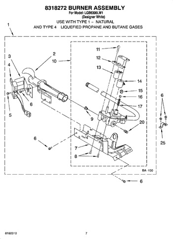 Diagram for LGB6300LW1