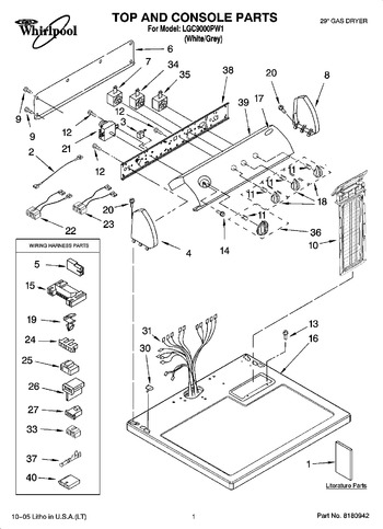 Diagram for LGC9000PW1