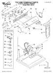 Diagram for 01 - Top And Console, Literature