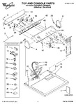 Diagram for 01 - Top And Console Parts Optional Parts (not Included)