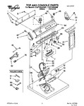 Diagram for 01 - Top And Console, Lit/optional