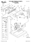 Diagram for 01 - Top And Console, Literature