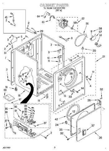 Diagram for LGR2614EW0