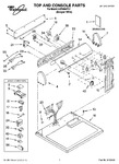 Diagram for 01 - Top And Console Parts