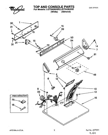 Diagram for LGT5436AW0