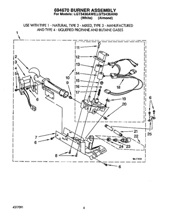 Diagram for LGT5436AW0