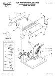 Diagram for 01 - Top And Console, Literature