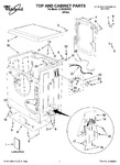 Diagram for 01 - Top And Cabinet Parts