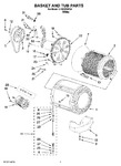 Diagram for 05 - Basket And Tub Parts