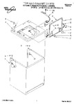 Diagram for 01 - Top And Cabinet, Lit/optional