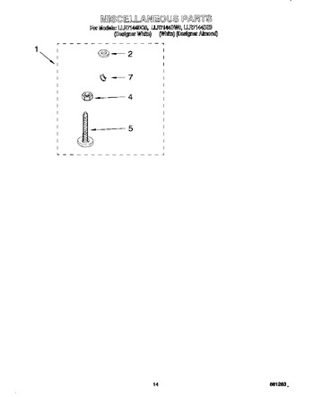 Diagram for LLR7144DW0