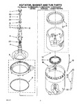 Diagram for 04 - Agitator, Basket And Tub