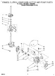 Diagram for 04 - Brake, Clutch, Gearcase, Motor And Pump