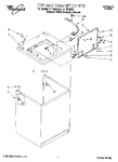 Diagram for 01 - Top And Cabinet, Lit/optional