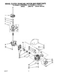 Diagram for 06 - Brake, Clutch, Gearcase, Motor And Pump