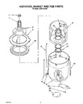 Diagram for 04 - Agitator, Basket And Tub