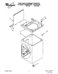 Diagram for 01 - Top And Cabinet, Lit/optional