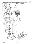 Diagram for 05 - Brake, Clutch, Gearcase, Motor & Pump