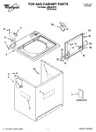 Diagram for 01 - Top And Cabinet Parts