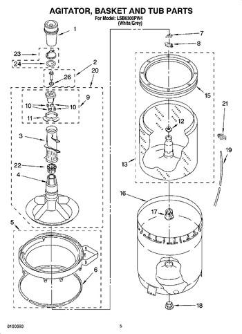 Diagram for LSB6300PW4