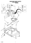 Diagram for 04 - Machine Base Parts