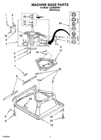 Diagram for LSC9000PW0