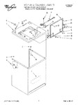 Diagram for 01 - Top And Cabinet