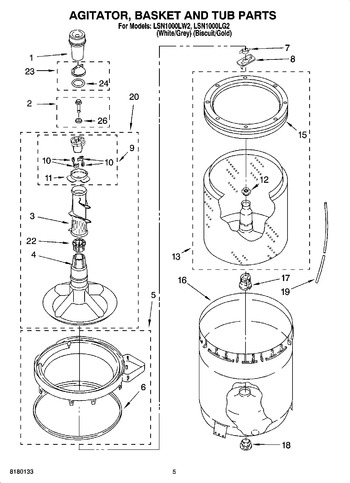 Diagram for LSN1000LW2