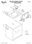 Diagram for 01 - Top And Cabinet, Literature