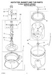 Diagram for 03 - Agitator, Basket And Tub