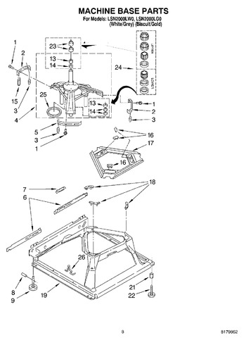 Diagram for LSN2000LW0