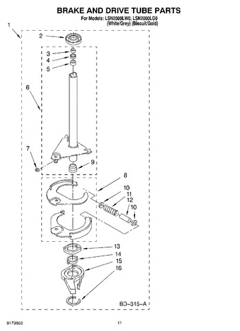 Diagram for LSN2000LW0